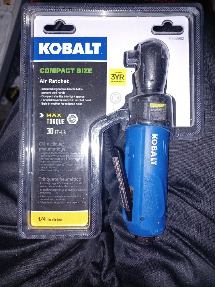 Kobalt Compact Size Air Ratchet 1/4 In Drive for Sale in Winstonsalem
