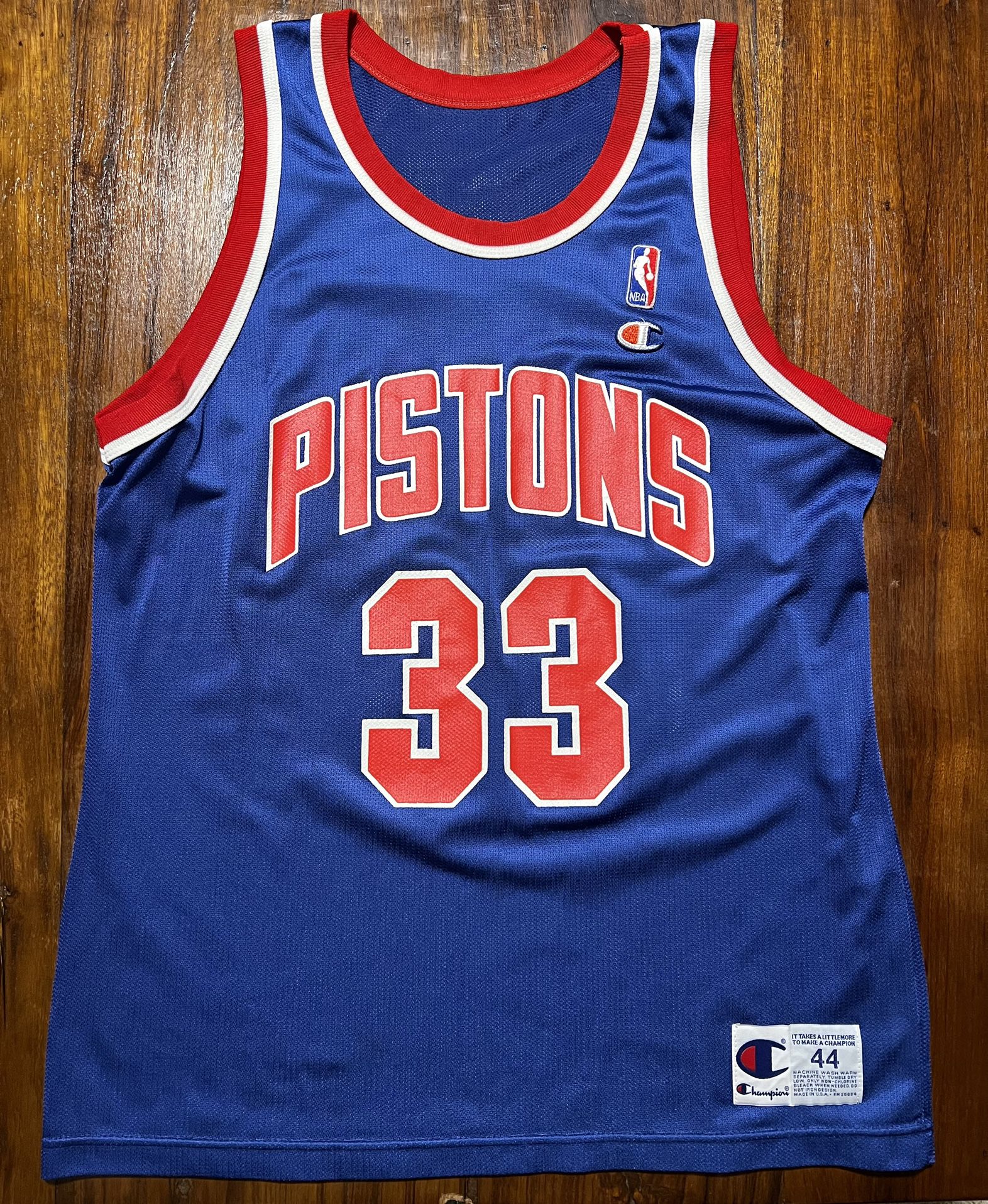 Vintage Grant Hill Pistons Jersey Champion Large Sz44 for Sale in South  Attleboro, MA - OfferUp