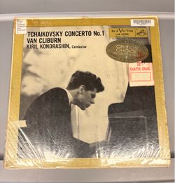 Tchaikovsky Concerto No. 1 Van Cliburn RCA Victor Red Seal Vinyl LP