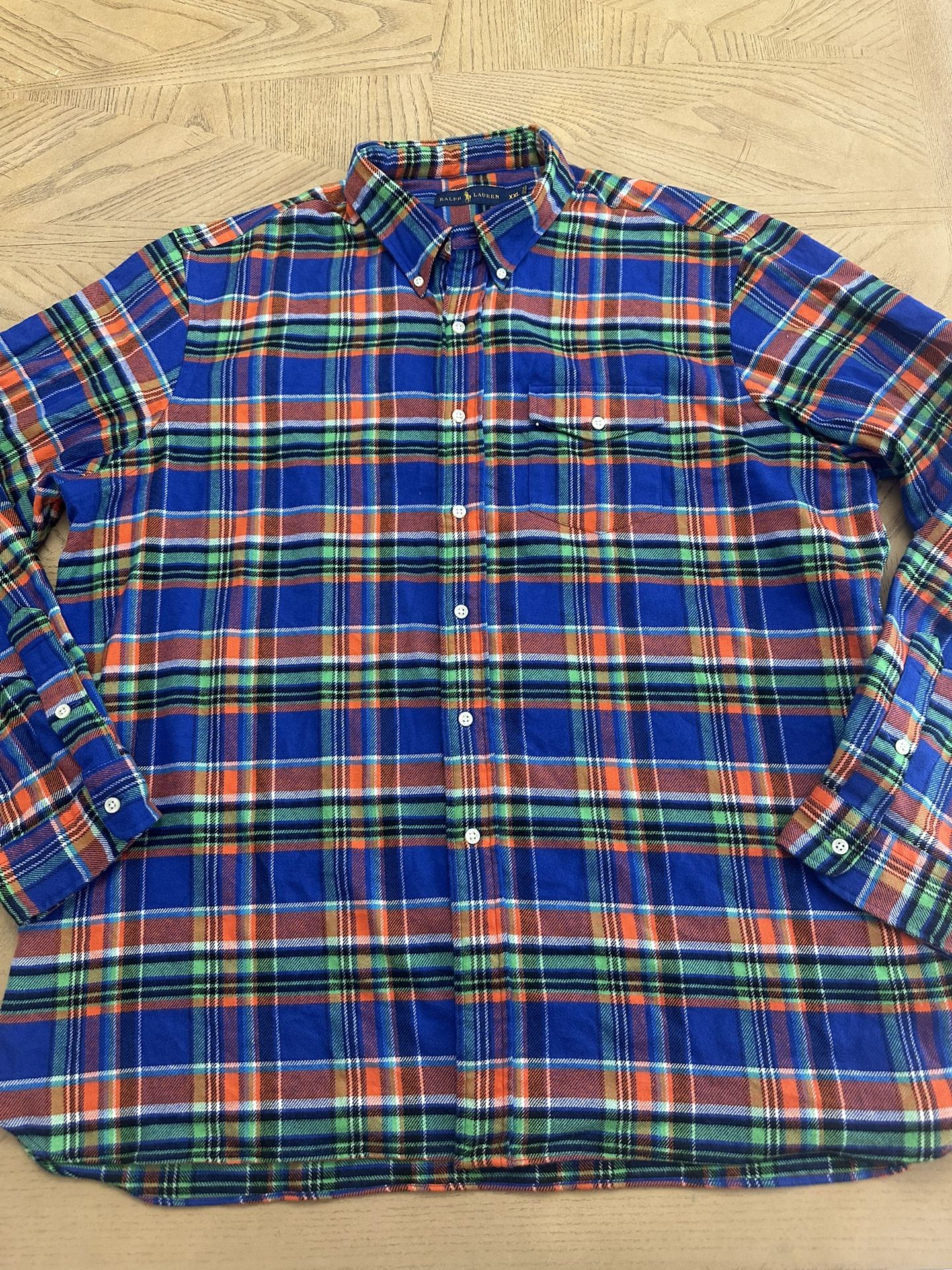 Polo Ralph Lauren men's classic-fit plaid flannel shirt
