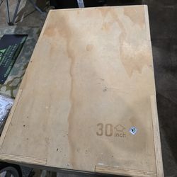 Wood Plyo Box for training 30×20×24