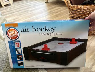 New in Box- Dave and Buster’s Tabletop Air Hockey Game