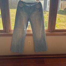 White Leg Jeans, Size 30