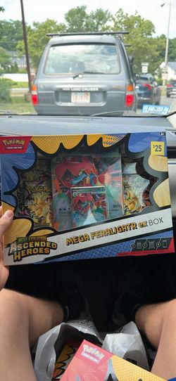 Ascended heroes feraligatr and emboar 3 total boxes