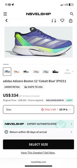 Brand new ADIZERO BOSTON 12M …..IF9211