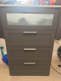 IKEA twin bed and dresser