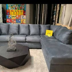 Darcy cobblestone laf sectional deals
