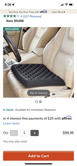 New Truck Driver Comfort Cushion for Sale in Sandusky, OH - OfferUp