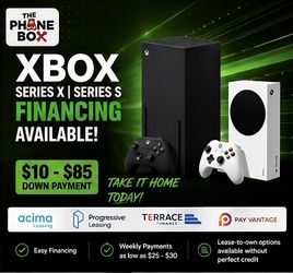 Xbox series X & S  brand new Available on Payments Option with $10 Down