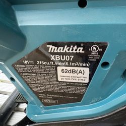 Makita Blower And Vacuum 
