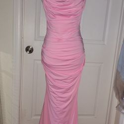 MEDIUM  Sleeveless Bodycon Corset Maxi Dress 