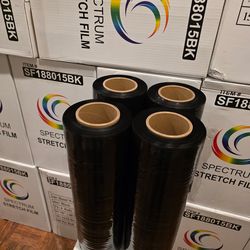 Black Shrink Wrap Plastic Wrap Delivery Available