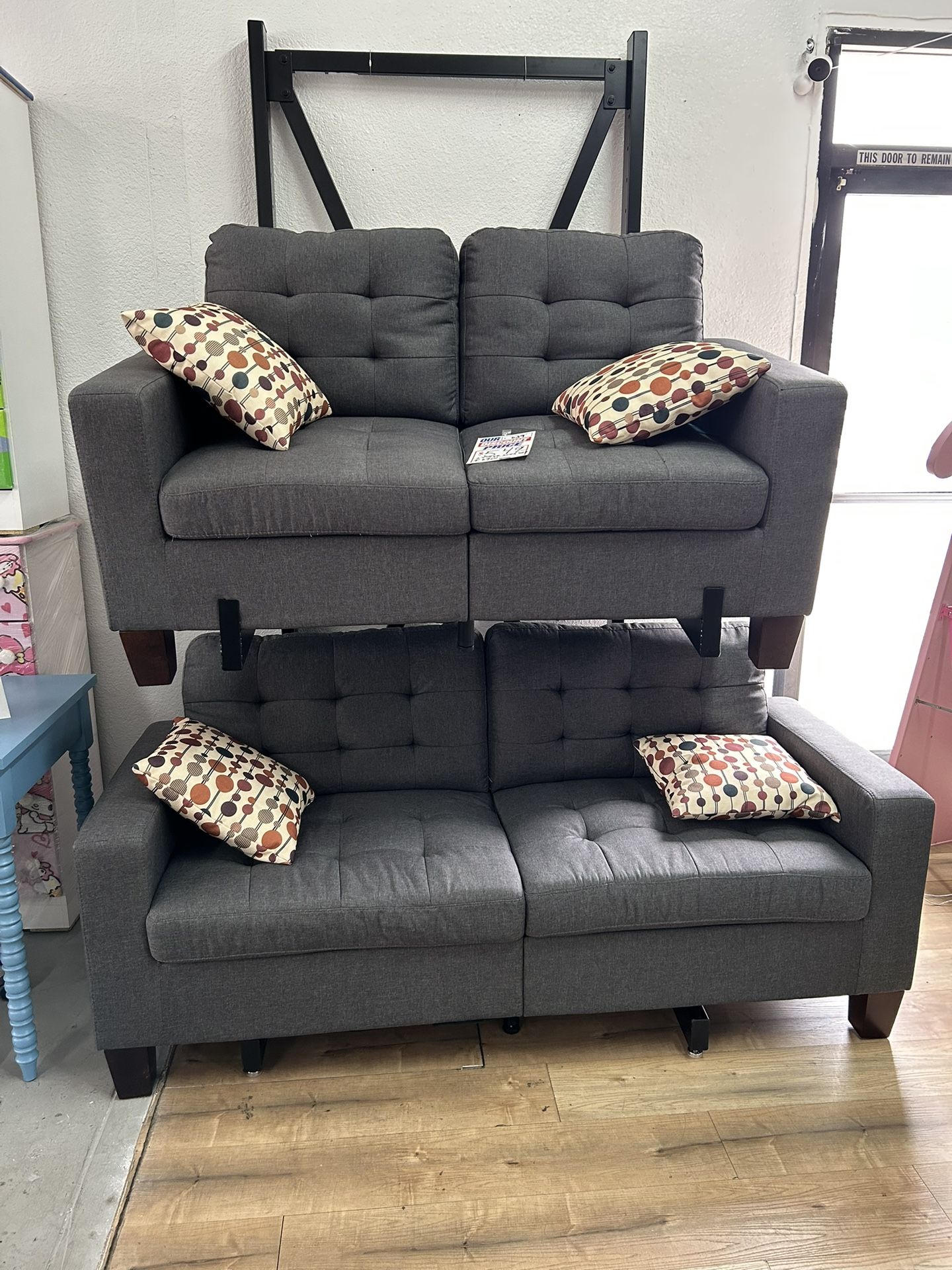 Sofa And Loveseat Set , Couches