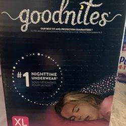 Goodnites Nighttime Underwear 