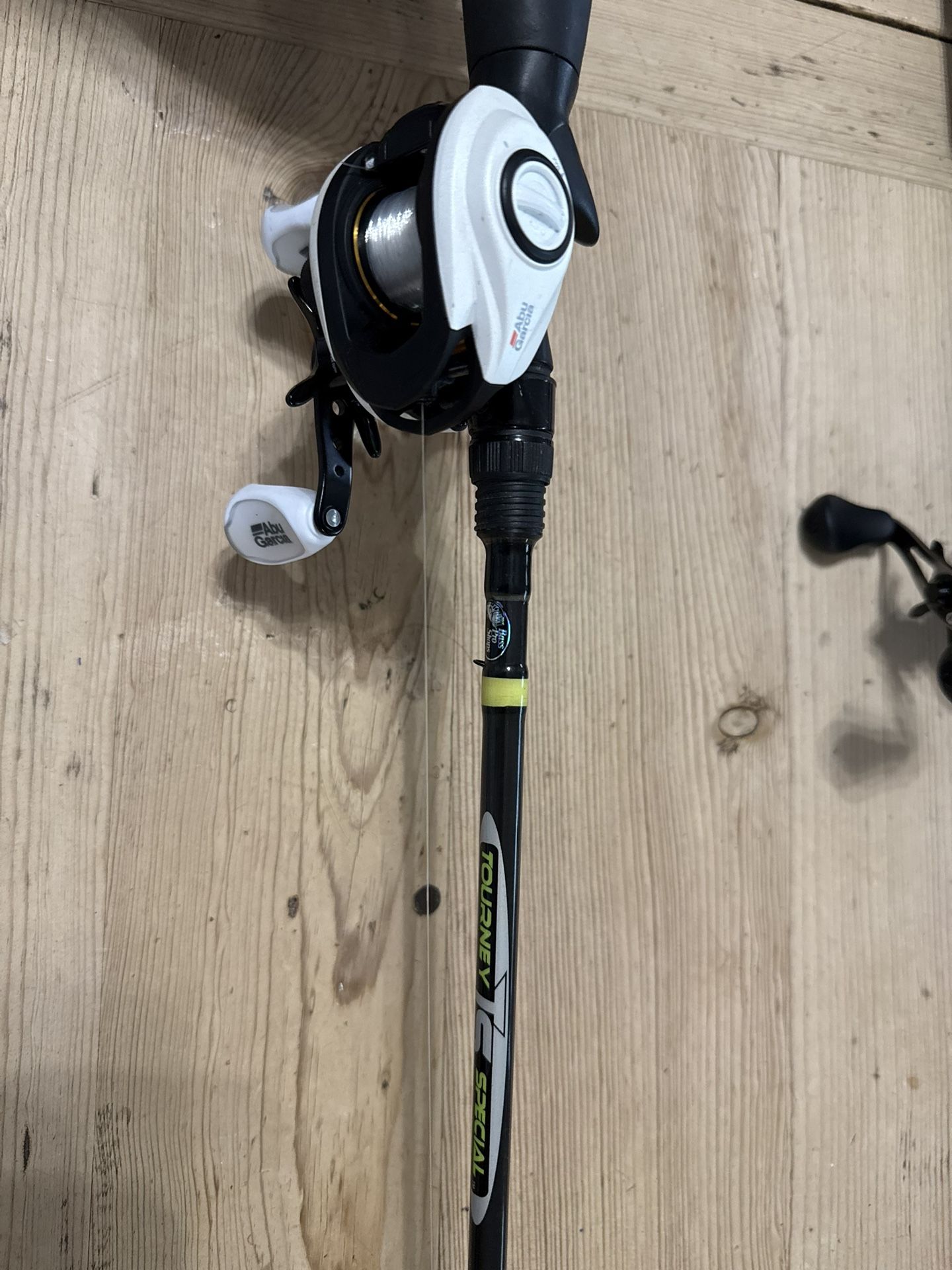Fishing Abu Garcia. And Shimano