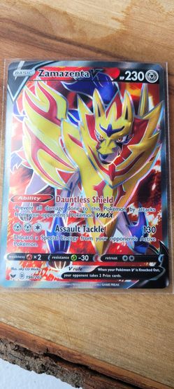 Zamazenta V (Full Art) 196/202 / Ultra Rare