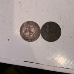 Old Vintage Coins 1899/ 1913