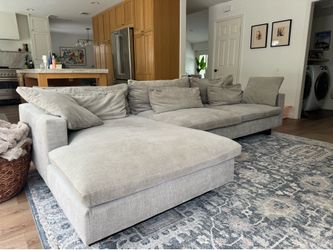 West Elm Harmony Chaise Sectional
