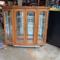 “China hutch with two pieces “ 