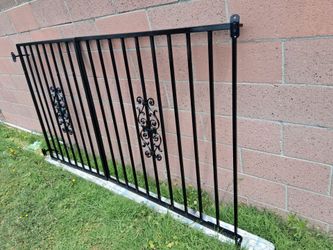 Iron fence