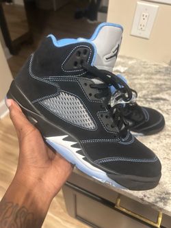 Air Jordan 5 Retro Black University Blue
