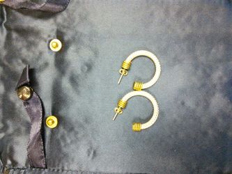 Sterling silver earring