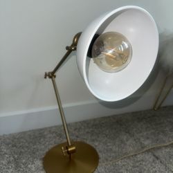 Modern Brass Adjustable Desk Lamp