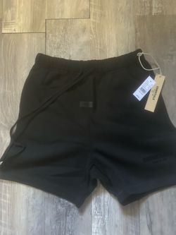 Fear of God Essentials Black Shorts