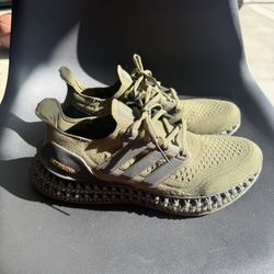 For Sale Used  Adidas Ultra 4DFWD  Size 9 Focus Olive $100  Pick up only Bellflower Area