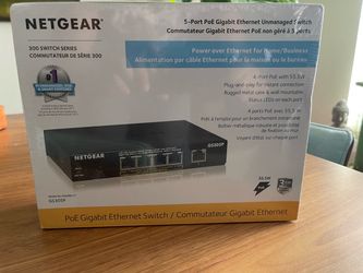 Netgear GS305P 5-Port PoE Gigabit Switch