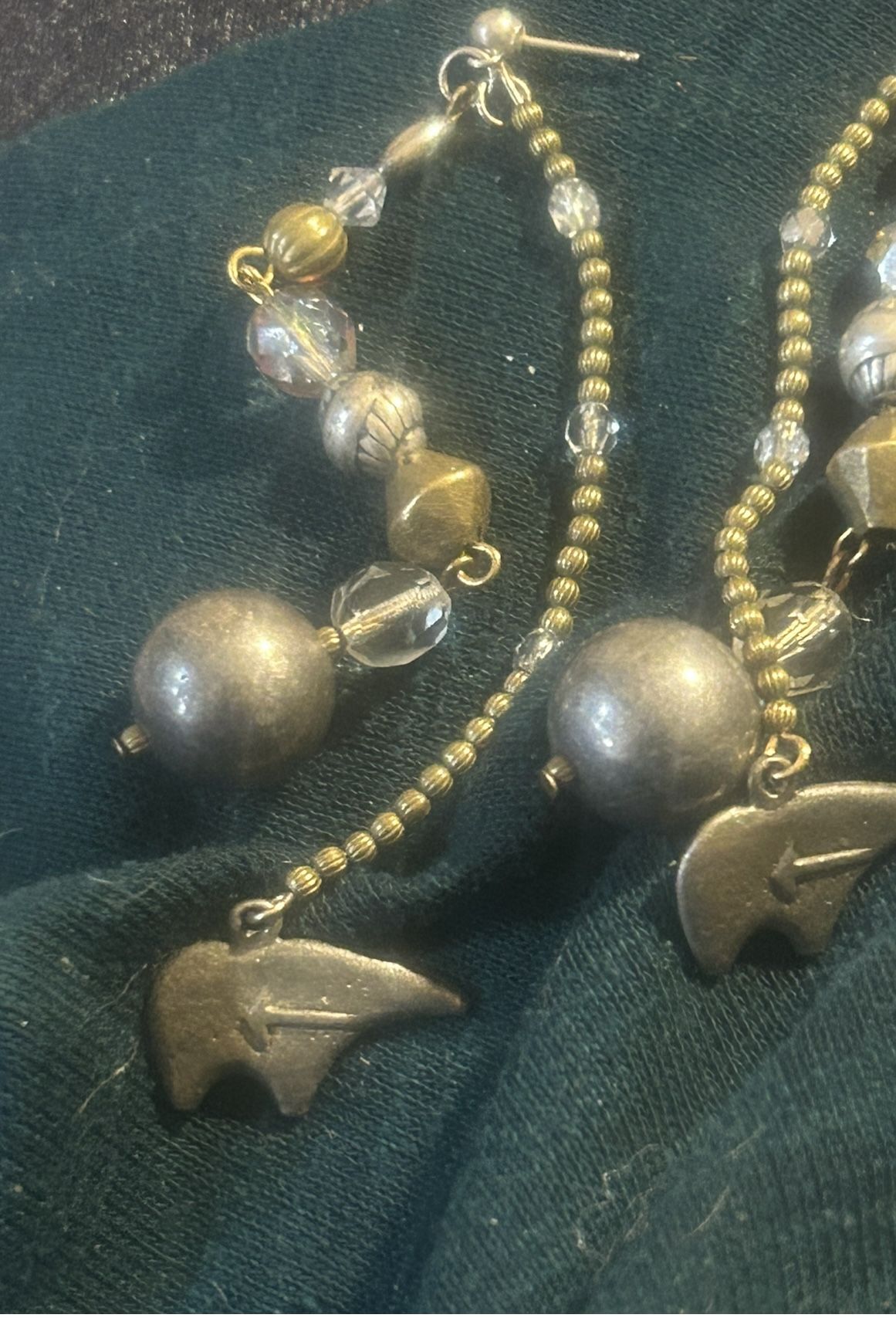 NATIVE AMERICAN BEAR EARRINGS 