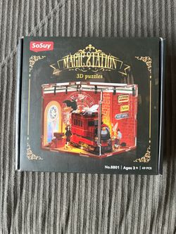 SoSuy Magic Station 3D Puzzle Set