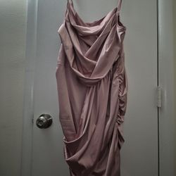 Bodycon Satin Dress 