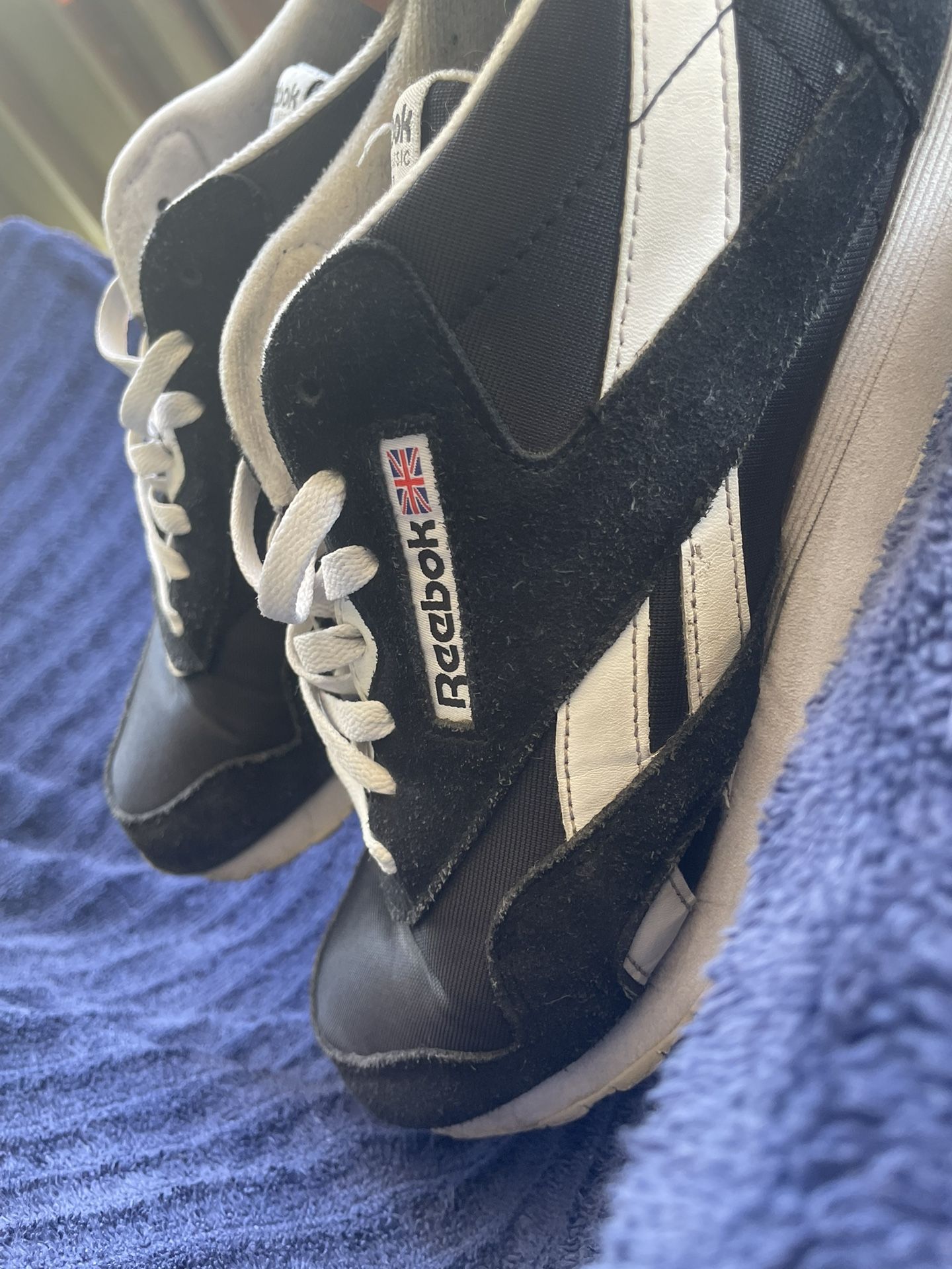 Black Reeboks Size 12 Any Offers