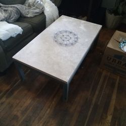 Authentic Marble Top Coffee Table.