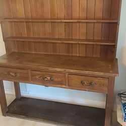 Antique Dining Room Hutch