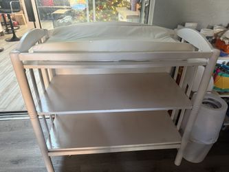 White Changing Table 