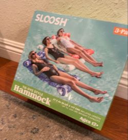 SLOOSH Pool Hammock Float Set (3-Pack) – Brand New, Sealed