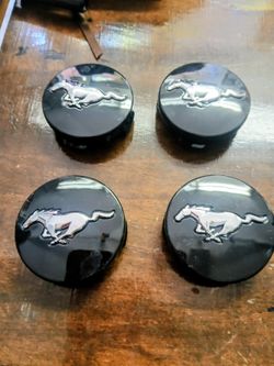 Mustang Cobb Center Wheel Caps Brand New All For $20