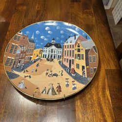 Old New York Robert Franke Colonial Heritage Museum Edition Plate