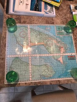 Billfish laminated chart #40, Grand Bahama Island