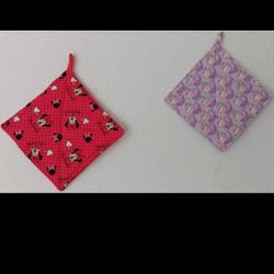 2 Handmade Potholders