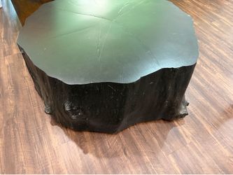Coffee Table Oak wood stump