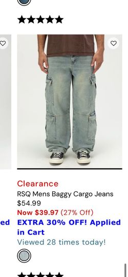 Baggy cargo jeans