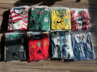 Soccer jerseys