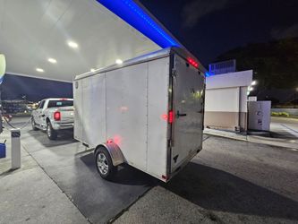 Enclosed trailer 6x12 "2019" extra Hight Interior 6"5 pulls amazing no leaks clean documentation in hand ✋️ READ DESCRIPTION FIRST, LEA PRIMERO.