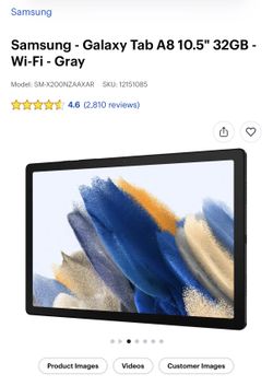 Galaxy tab A8