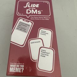 Slide in the DMs Card Game