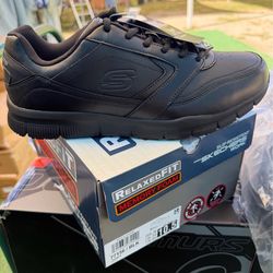 Skechers work shoes size 10.5 $$45