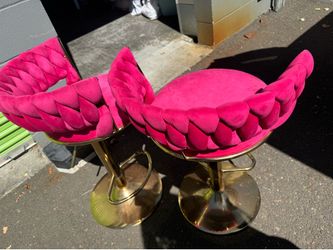 Buy one get one free pink bar stool